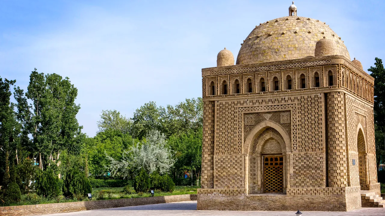 Ismail Samani-mausoleet i Bukhara, Usbekistan