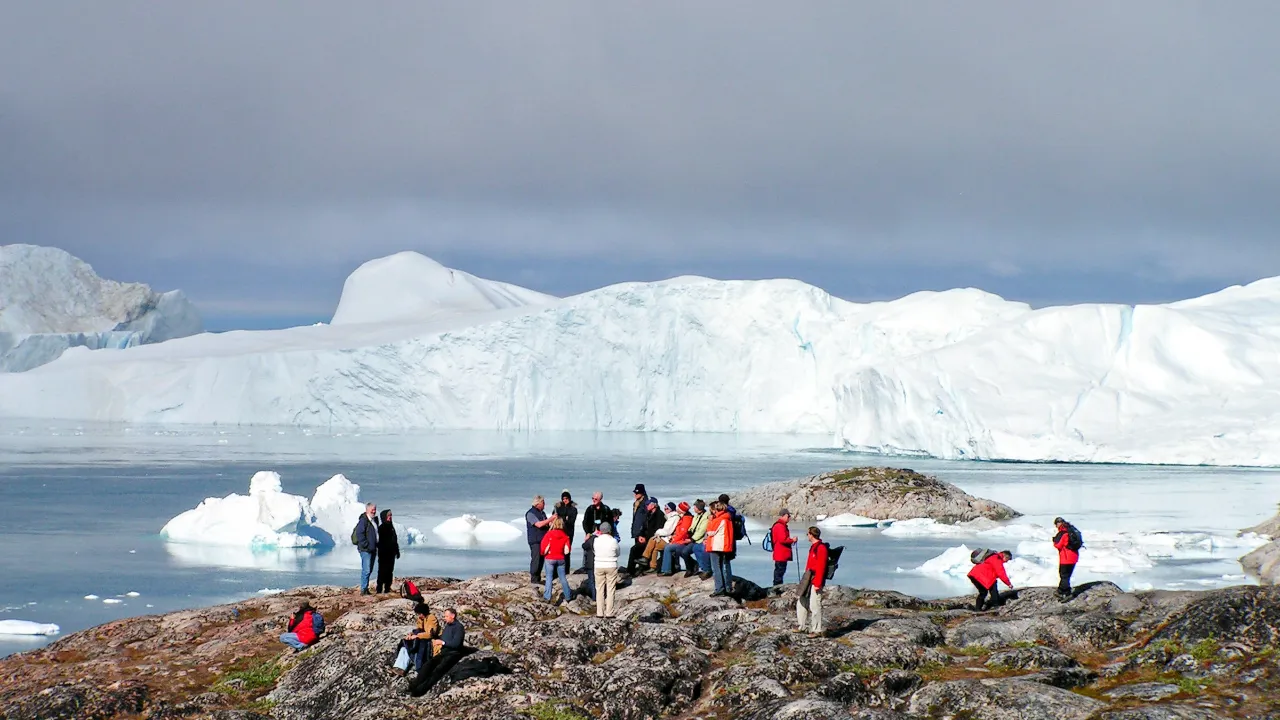 Vandretur ved Ilulissat Vandretur ved Ilulissat