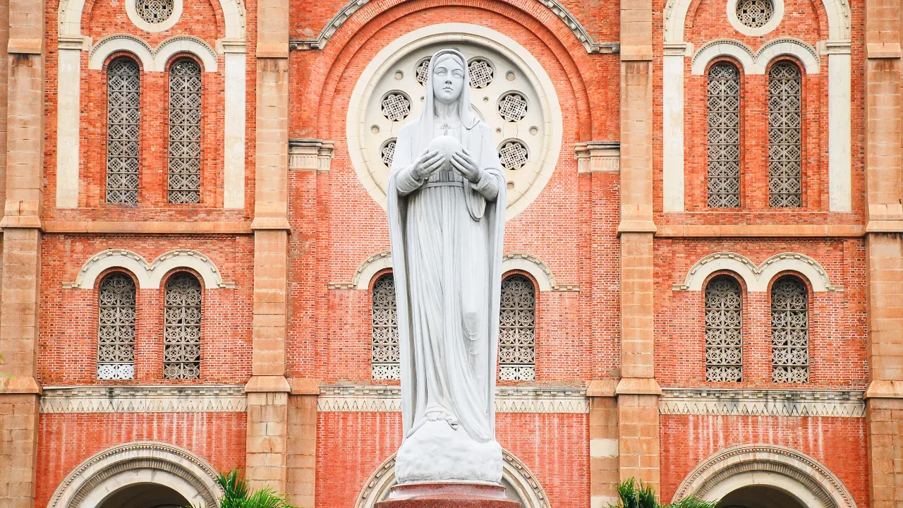 Notre Dame-katedralen i Ho Chi Minh City