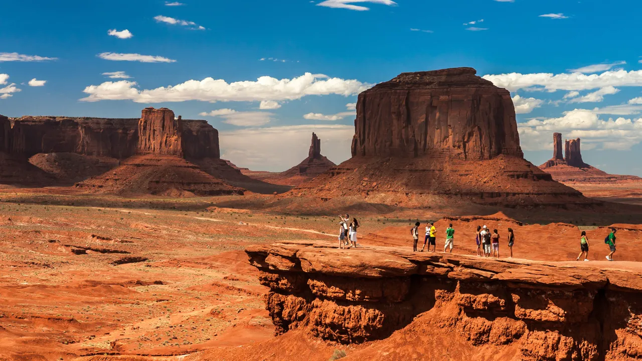 Det fantastiske naturfænomen Monument Valley