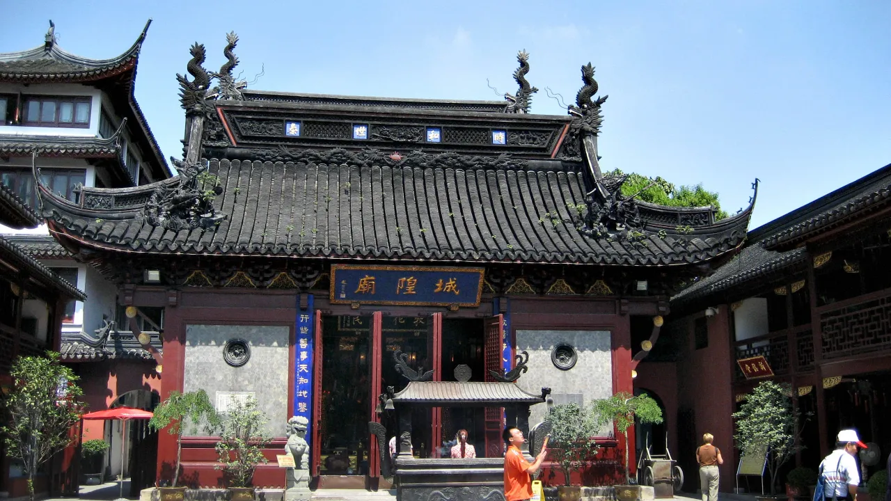Yuyuan Templet i Shanghai Yuyuan Templet i Shanghai