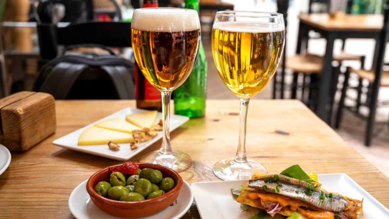 Tapas og øl