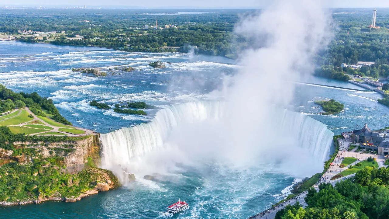 Niagara Falls luftfoto