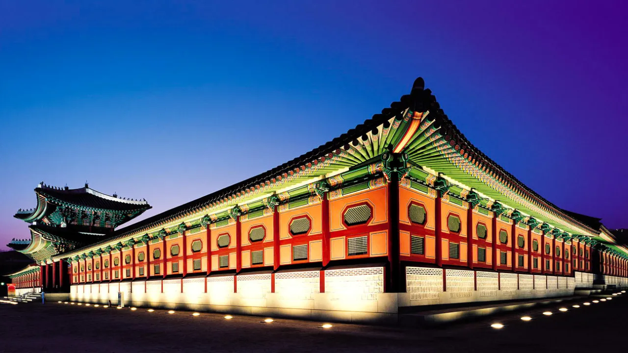 Gyeongbokgung er Seouls største og mest berømte kongelige palads Gyeongbokgung er Seouls største og mest berømte kongelige palads