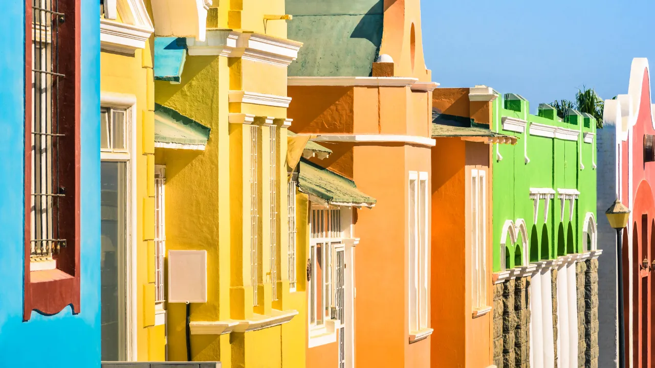 Kolonihuse i Lüderitz, Namibia