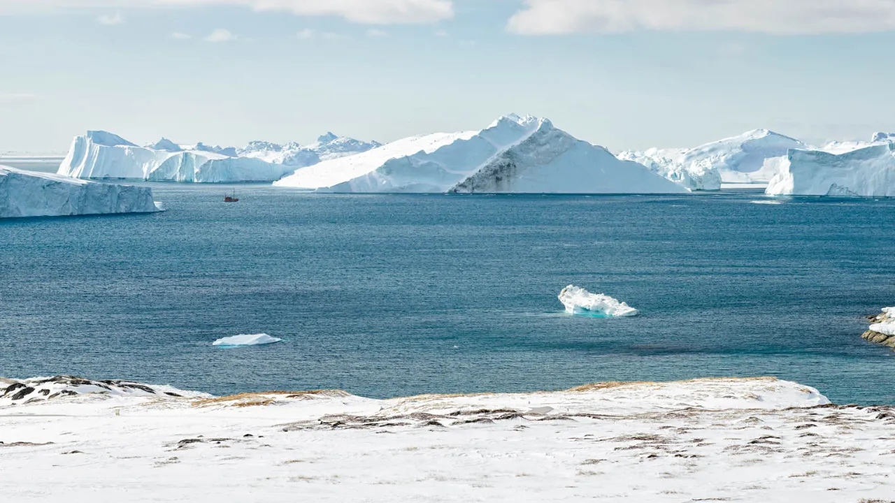 Landskabet ved Sermermiut-sletten Landskabet ved Sermermiut-sletten