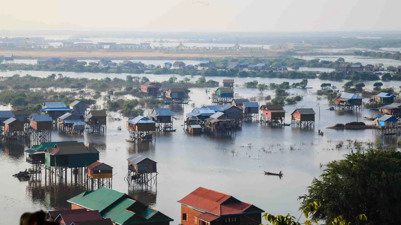 Den flydende landsby Tonlé Sap