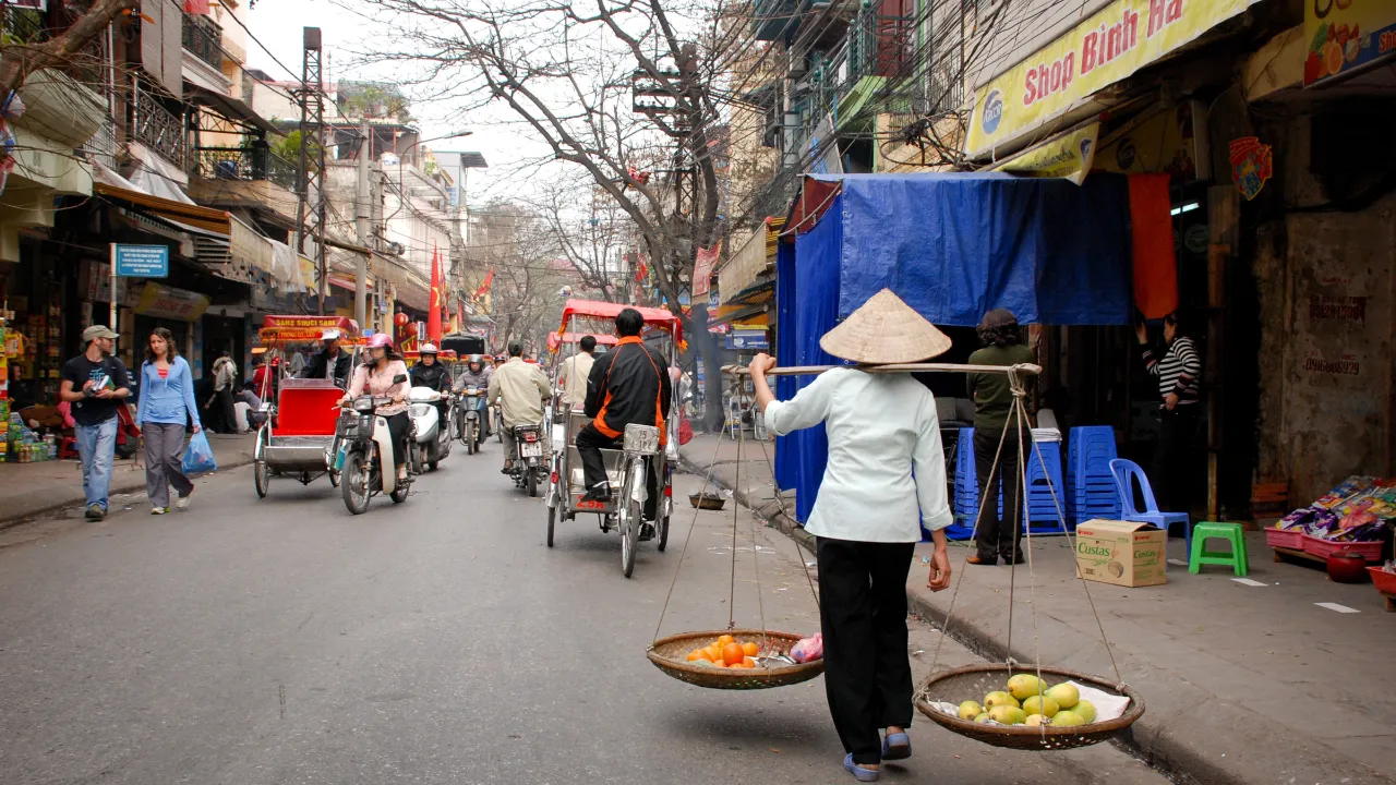Gadeliv i Hanoi Gadeliv i Hanoi