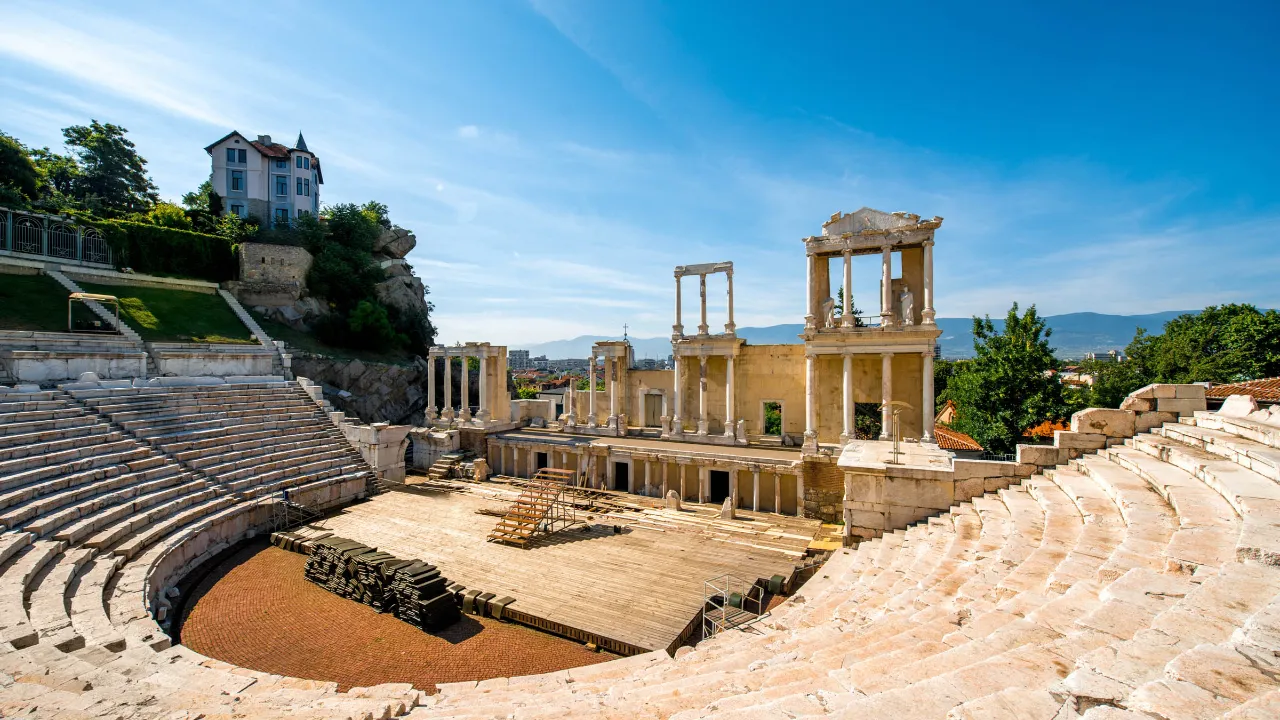 Det antikke romerske teater i Plovdiv er et af de bedst bevarede i verden