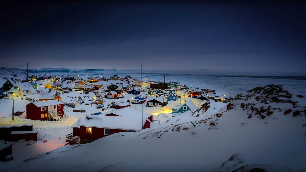 Vinternat i Ilulissat Vinternat i Ilulissat