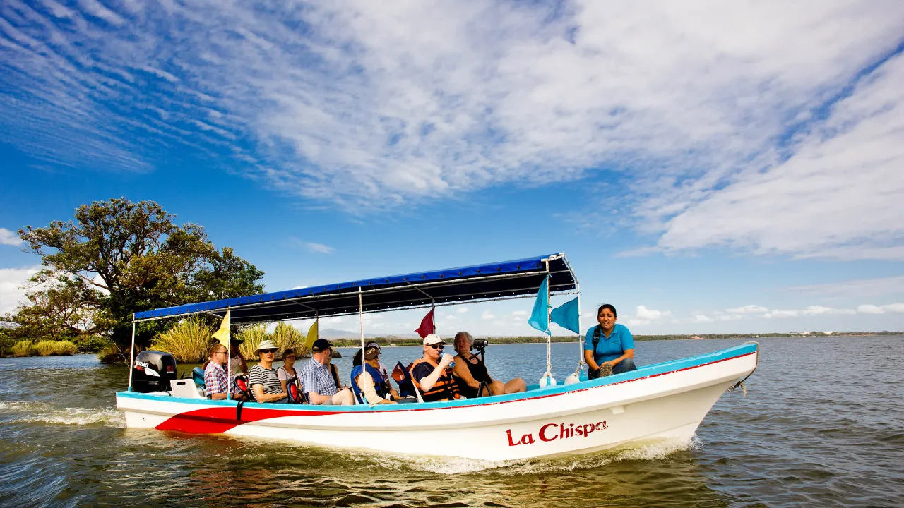 Sejltur på Nicaragua-søen Sejltur på Nicaragua-søen