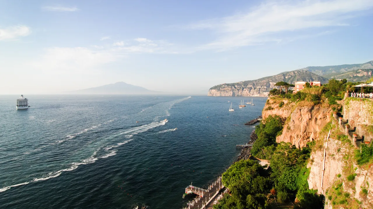 Kysten ved Sorrento