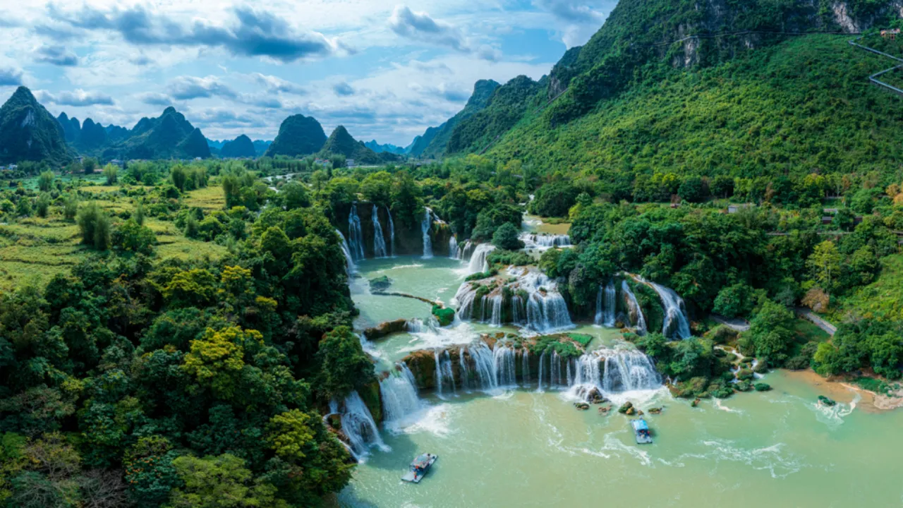 Ban Gioc-vandfaldet i Cao Bang-provinsen