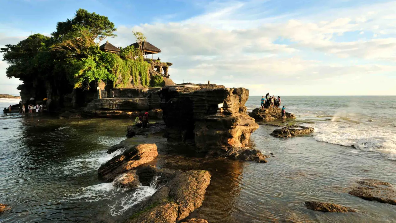 Tanah Lot-templet på Bali