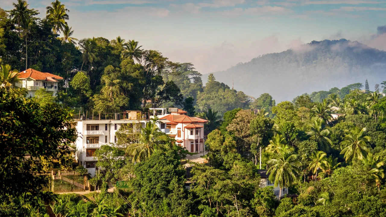 Udsigt over Kandy Udsigt over Kandy