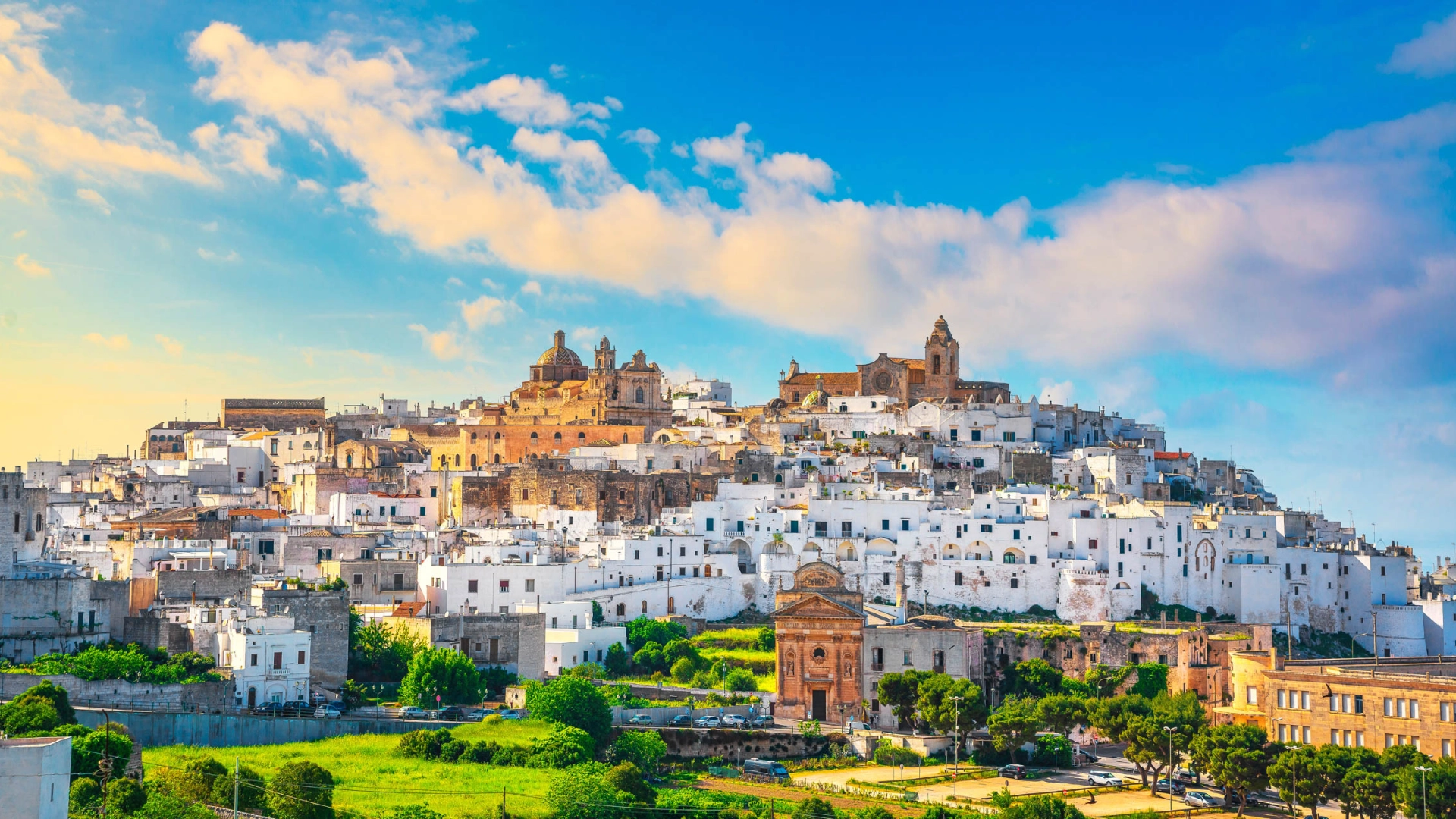 Ostuni kaldes også La Città Bianca - den hvide by